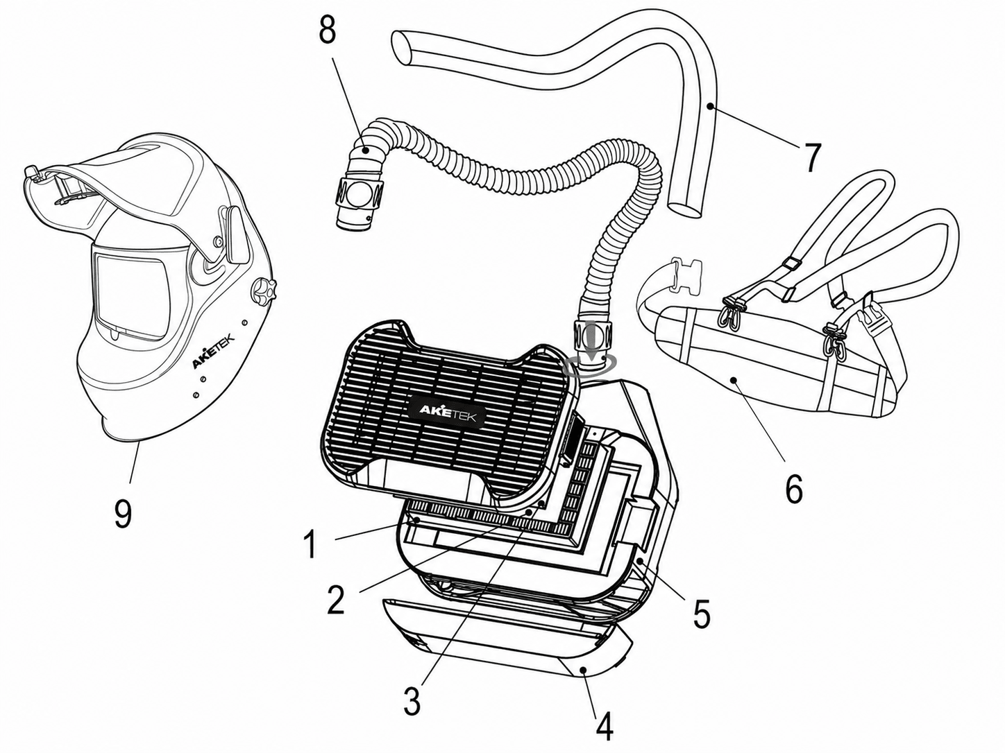 Aketek Lift-Up AIR